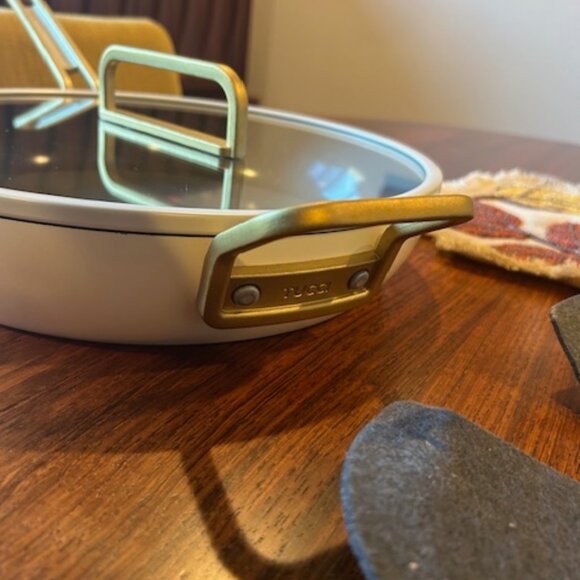 GreenPan™ Stanley Tucci™ Ceramic Nonstick Essential S  4.5 QT - Picture 7 of 8